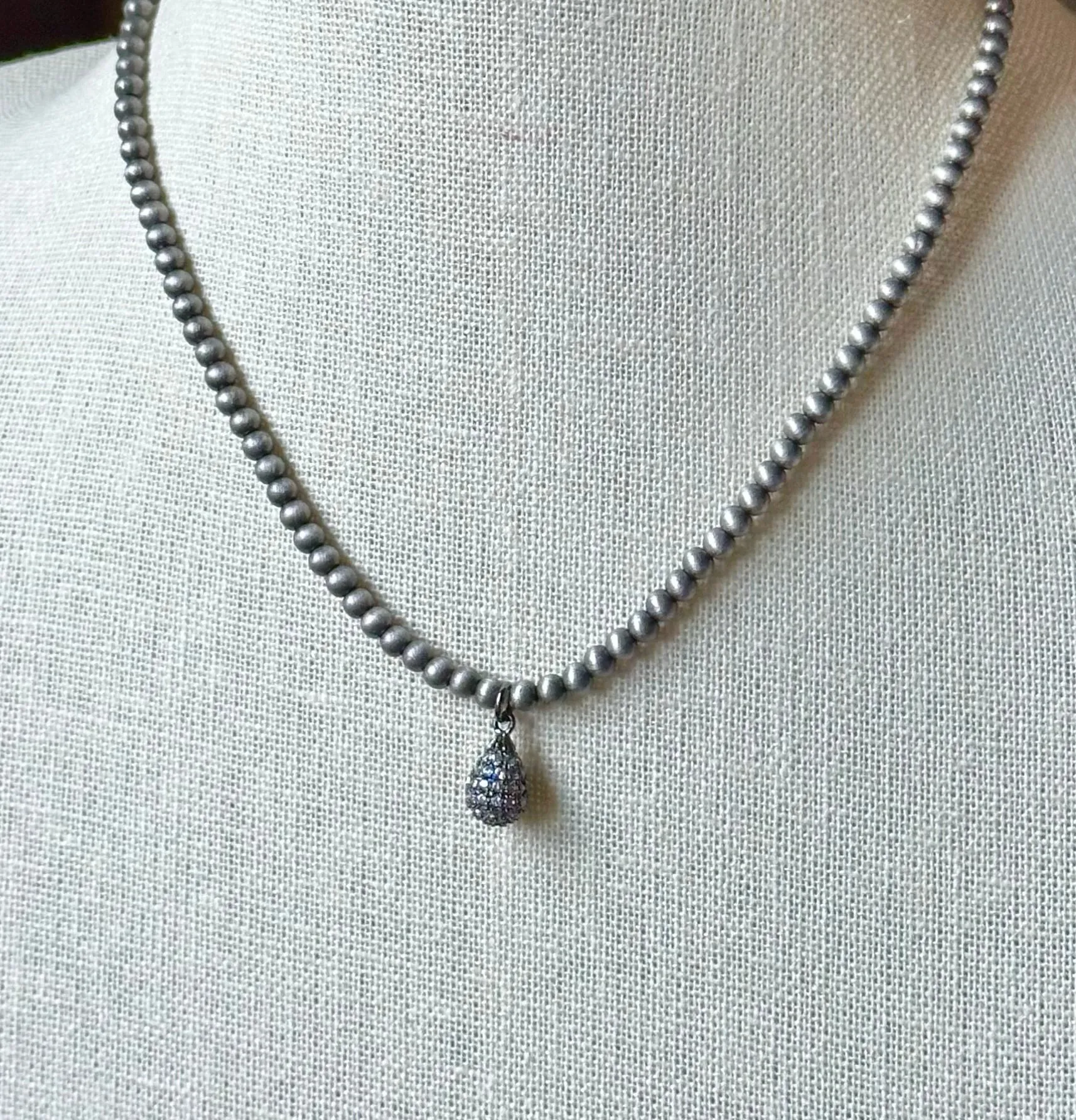 Boho Chic Mohave Pearl Beaded Necklace
