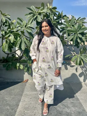Boxy Jamuni Co-ord Set