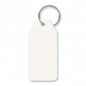 Budget Key Ring - Pack of 50 (White)