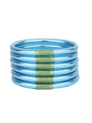 BuDhaGirl | All Weather Bangles - Azure