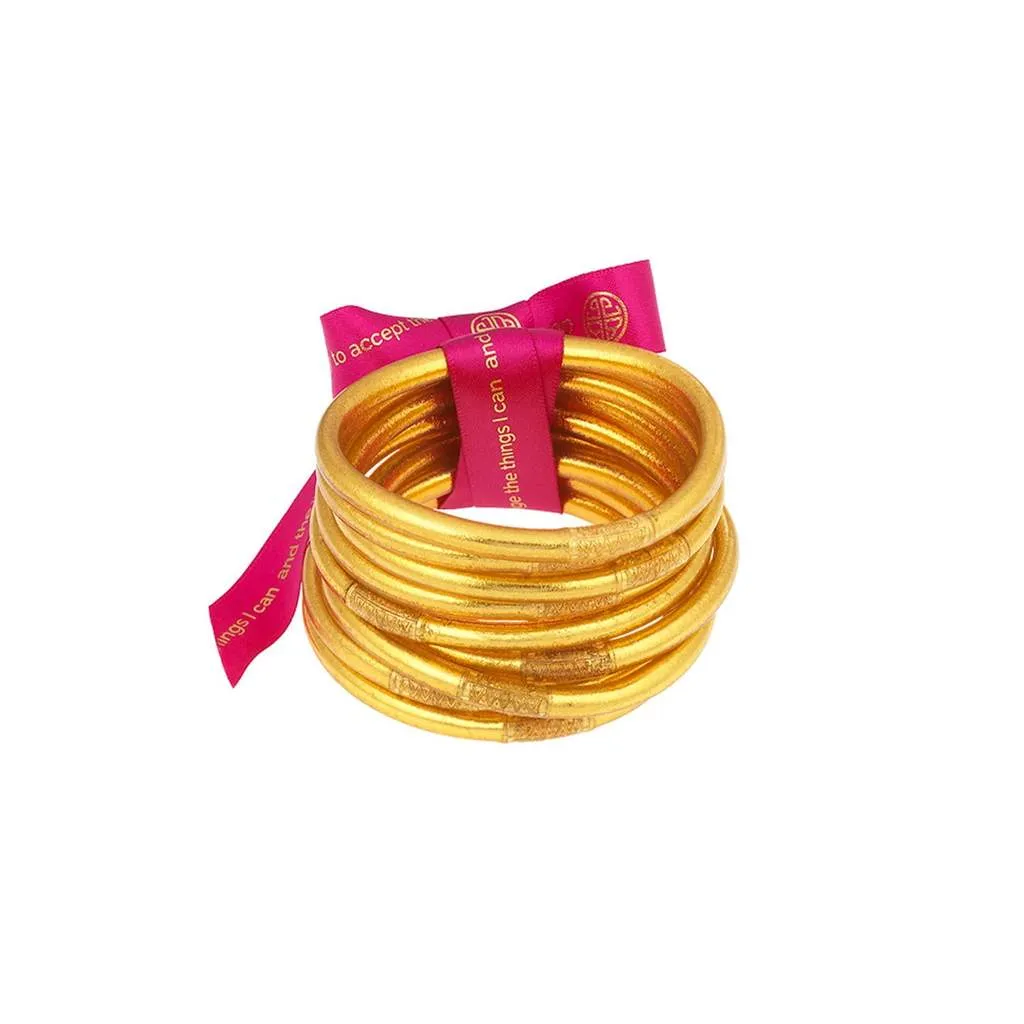 BuDhaGirl Gold All Weather Bangles®