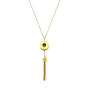 Bullet Tassel Necklace