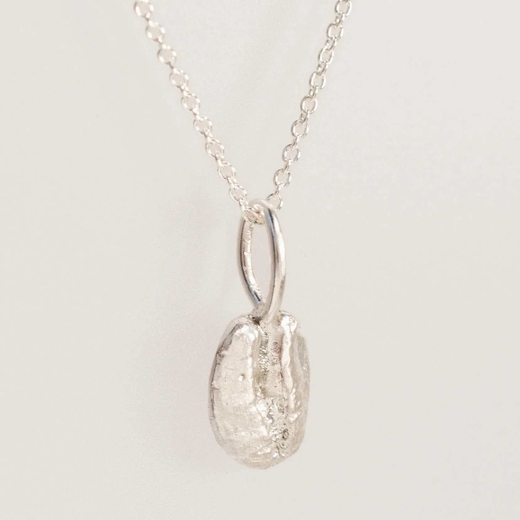 Cast Coffee Bean Charm