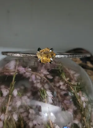 Citrine Rock Bangle