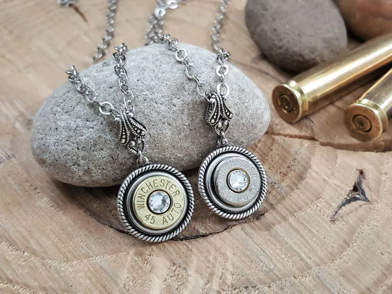 Classic Single Bullet Necklace - BEST SELLER / BEST QUALITY!