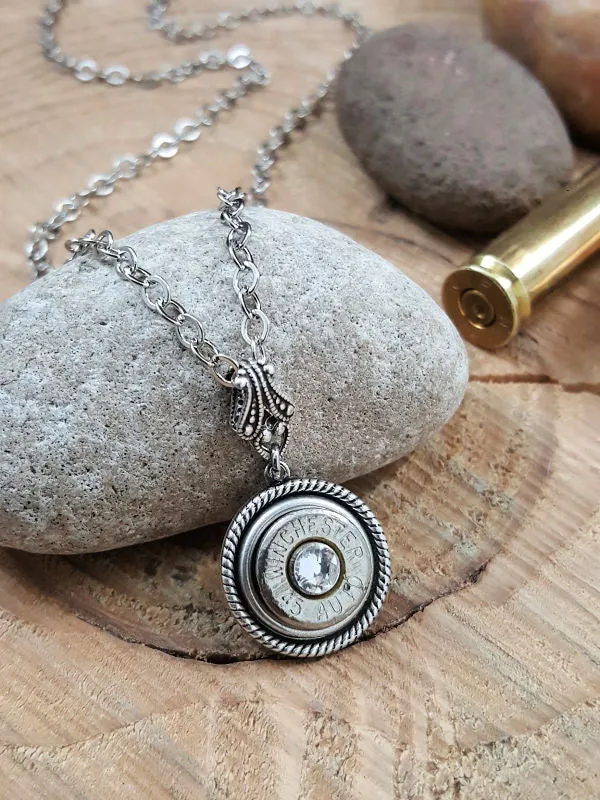 Classic Single Bullet Necklace - BEST SELLER / BEST QUALITY!
