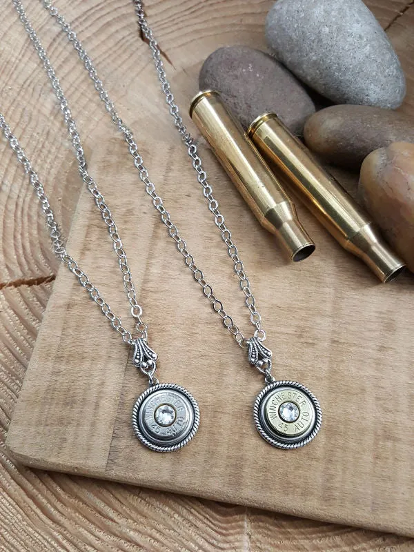 Classic Single Bullet Necklace - BEST SELLER / BEST QUALITY!