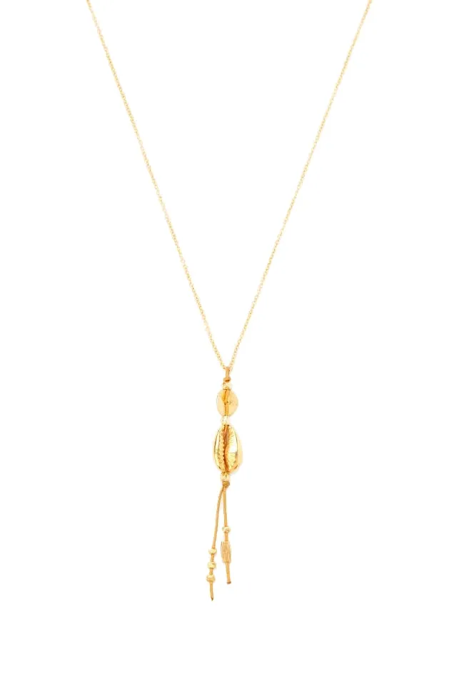 Cowry Shell Midi Necklace