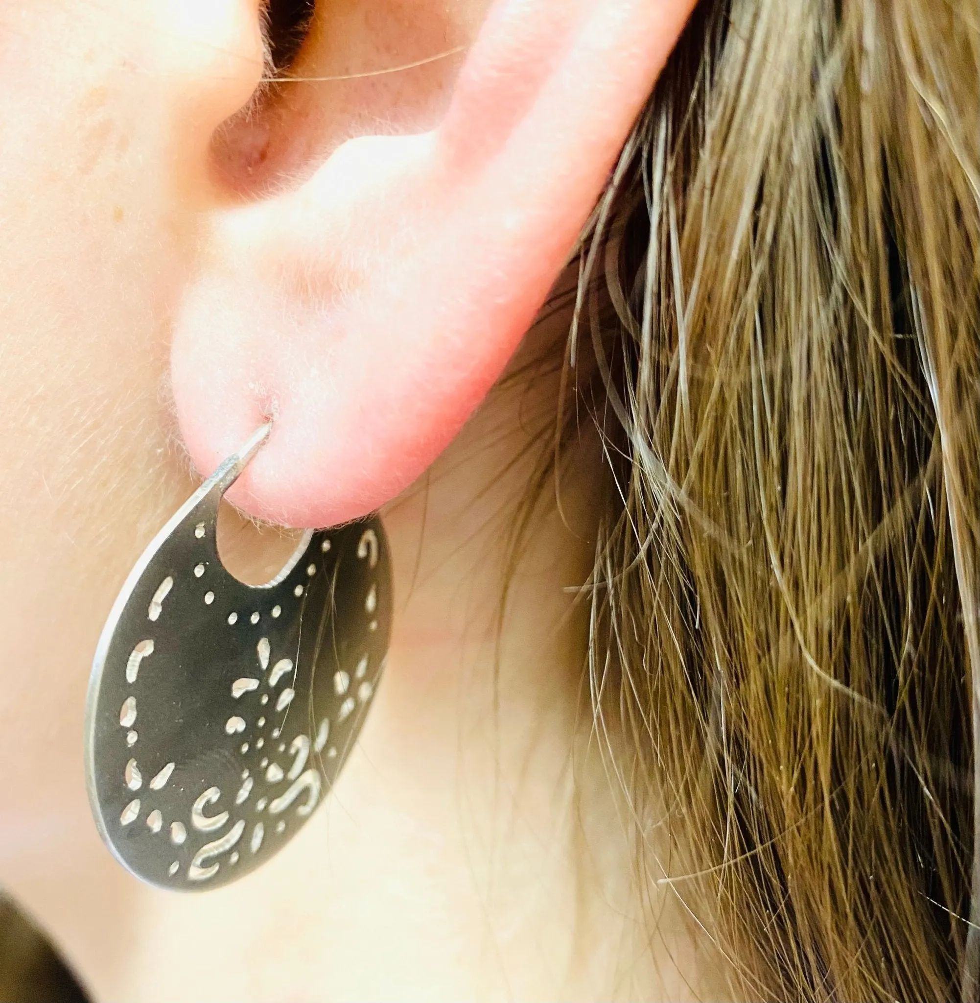 Crest Earrings