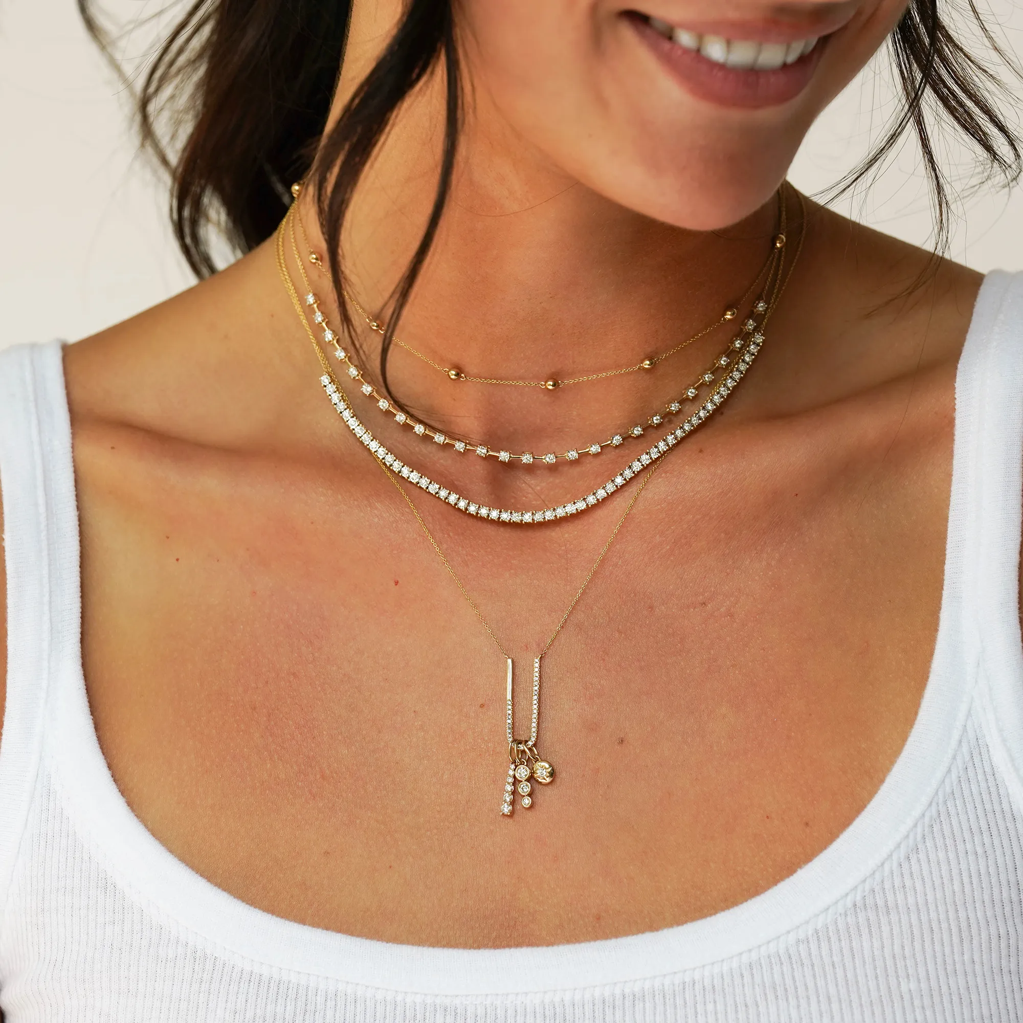 Cynthia Rose Charm Necklace