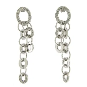Diamond Dangling Earrings
