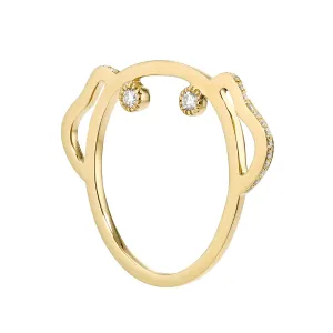 Diamond Puppy Ring