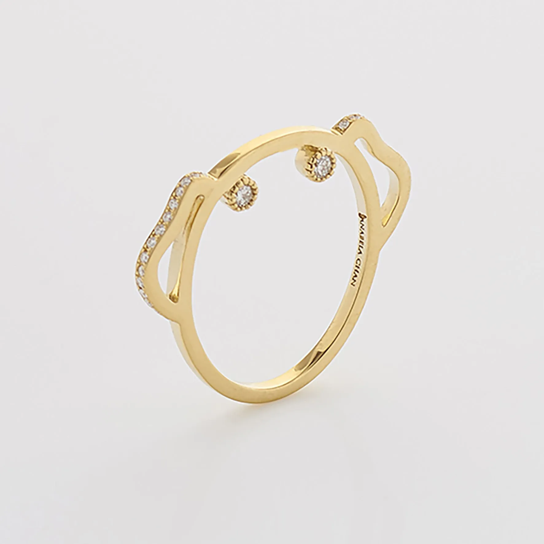 Diamond Puppy Ring
