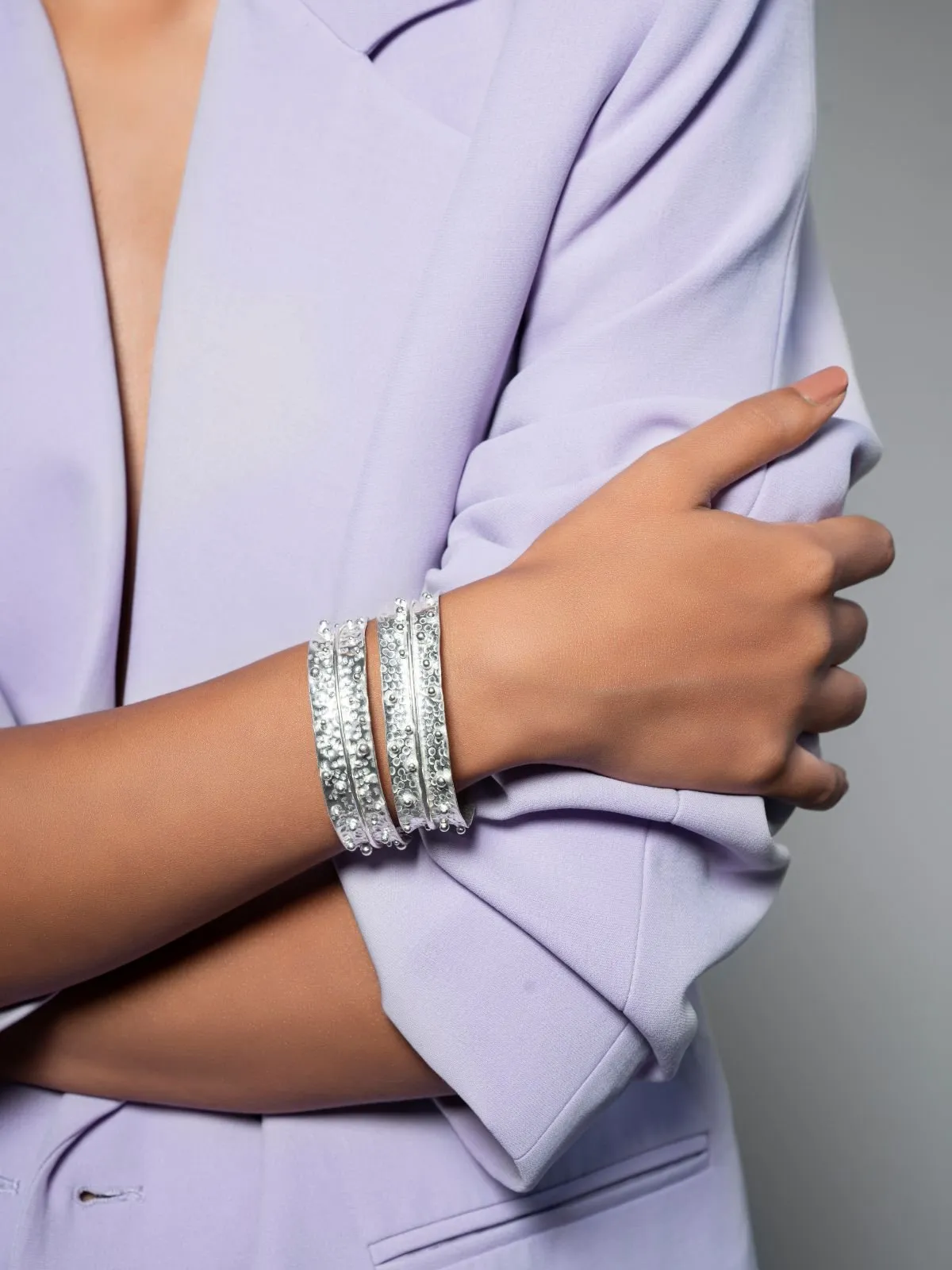 Dira Bangle Morning Dew Set of 2