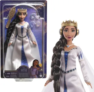 Disney Wish Queen Amaya of Rosas Fashion Doll, Posable Doll & Accessories