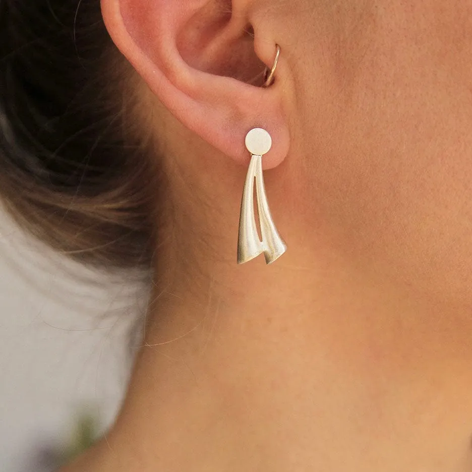 Double Flute Earring