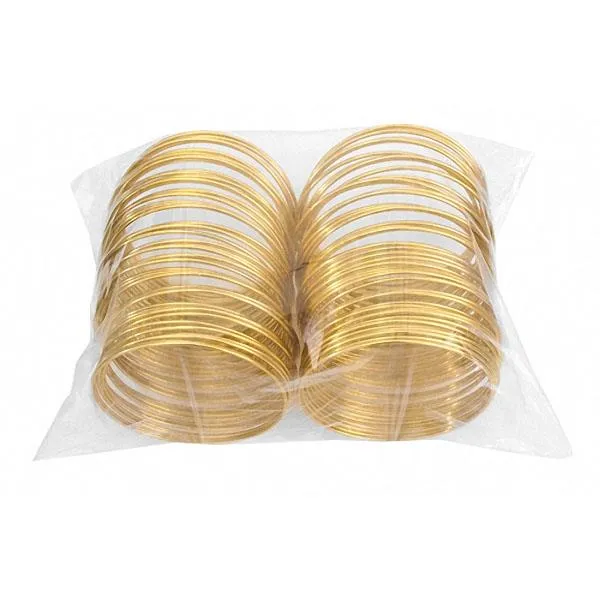 Dream Catcher Ring 5" Brass 100/pk