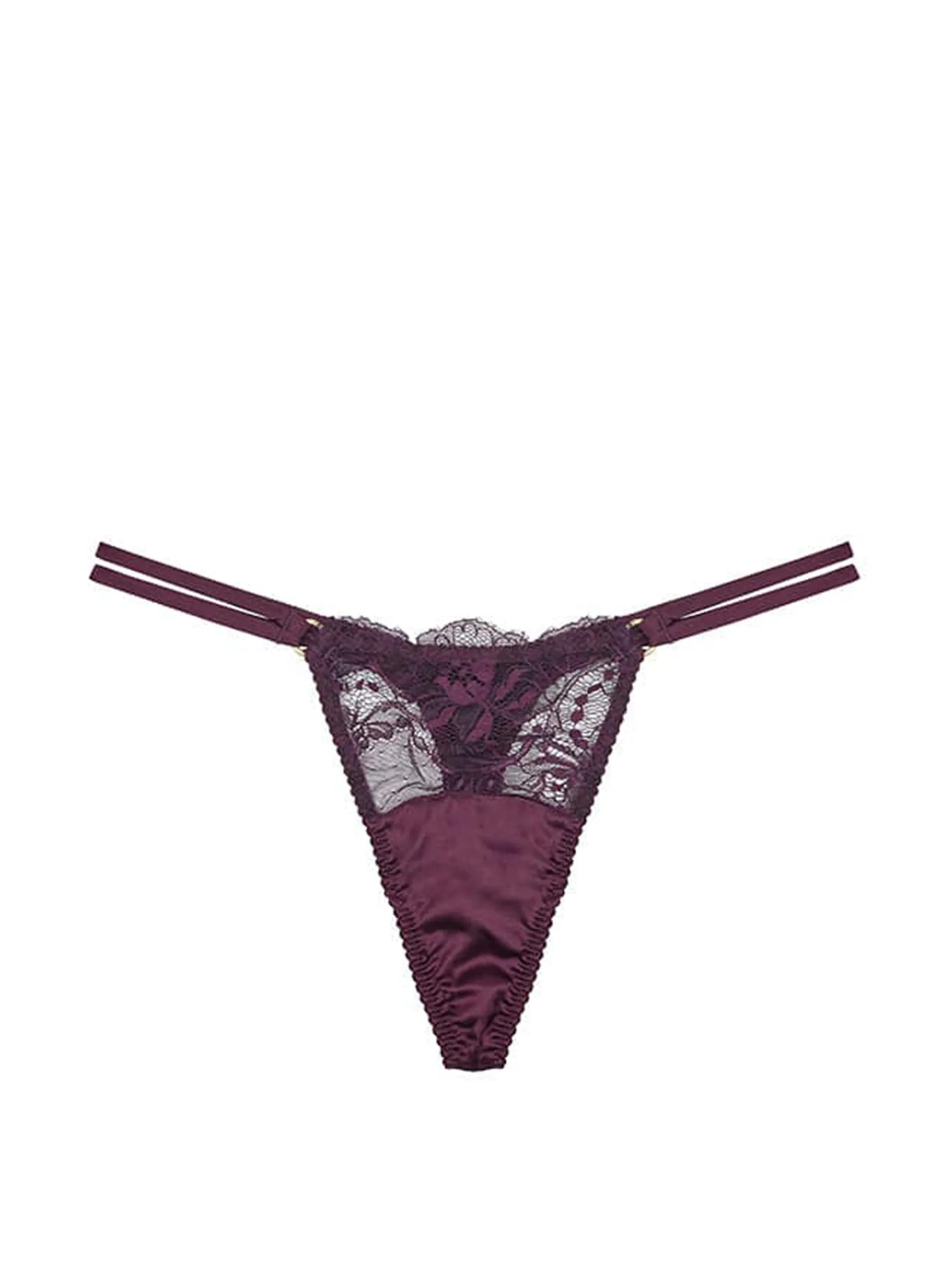 Eliza double strap thong