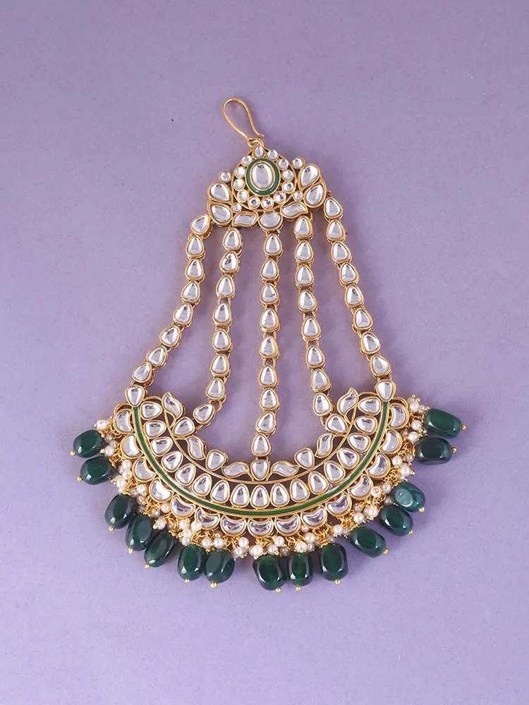 Emerald Aishwarya Bridal Jewellery Set
