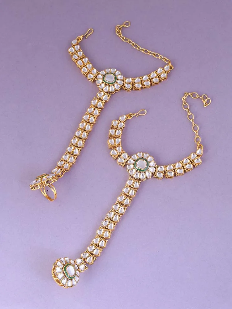 Emerald Aishwarya Bridal Jewellery Set