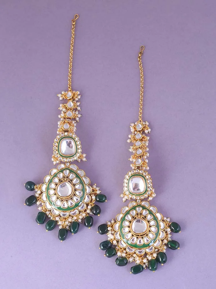 Emerald Aishwarya Bridal Jewellery Set