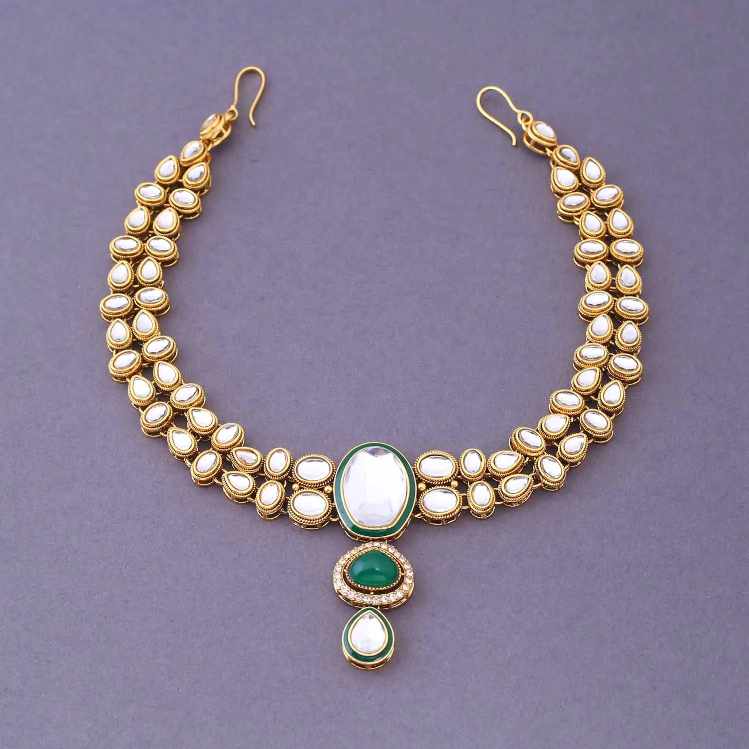 Emerald Arana Bridal Jewellery Set