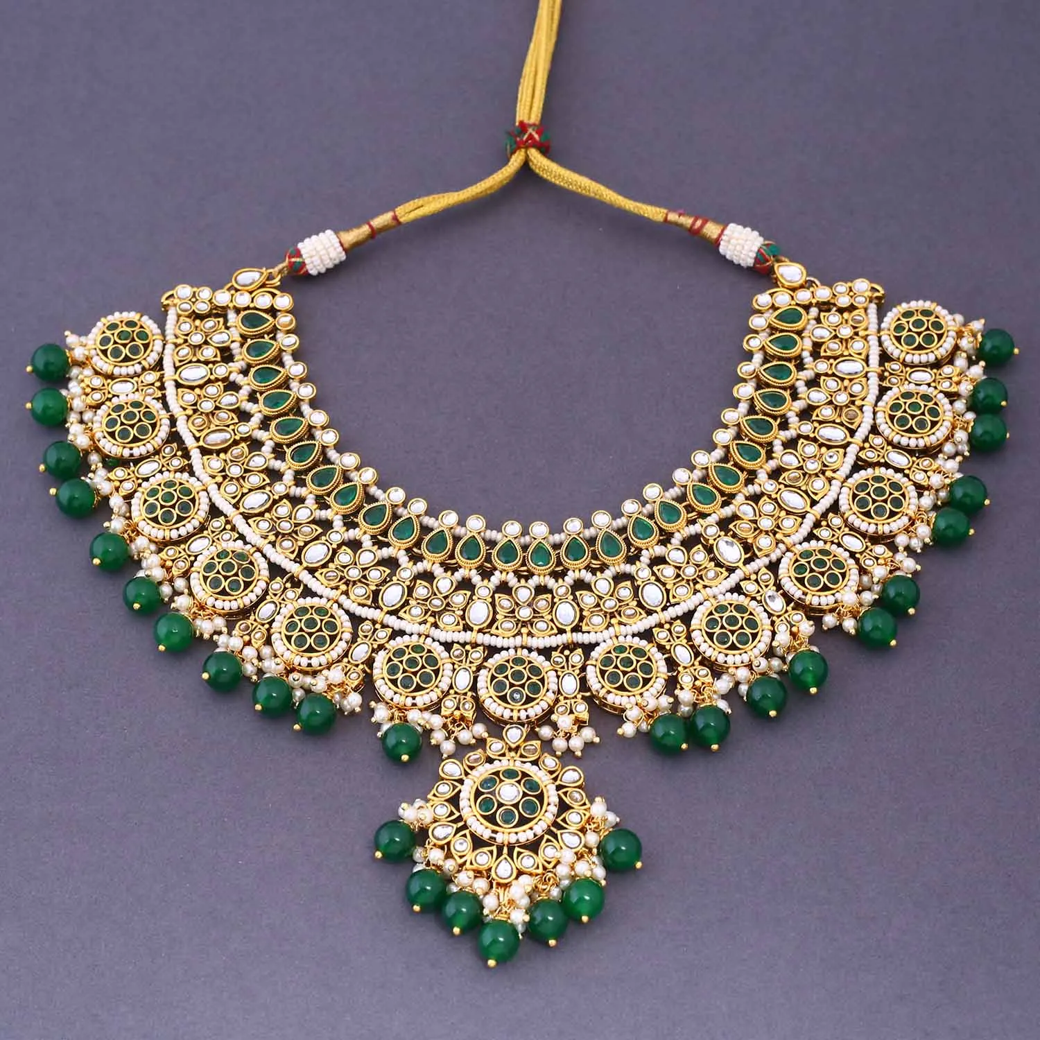 Emerald Cristina Bridal Jewellery Set
