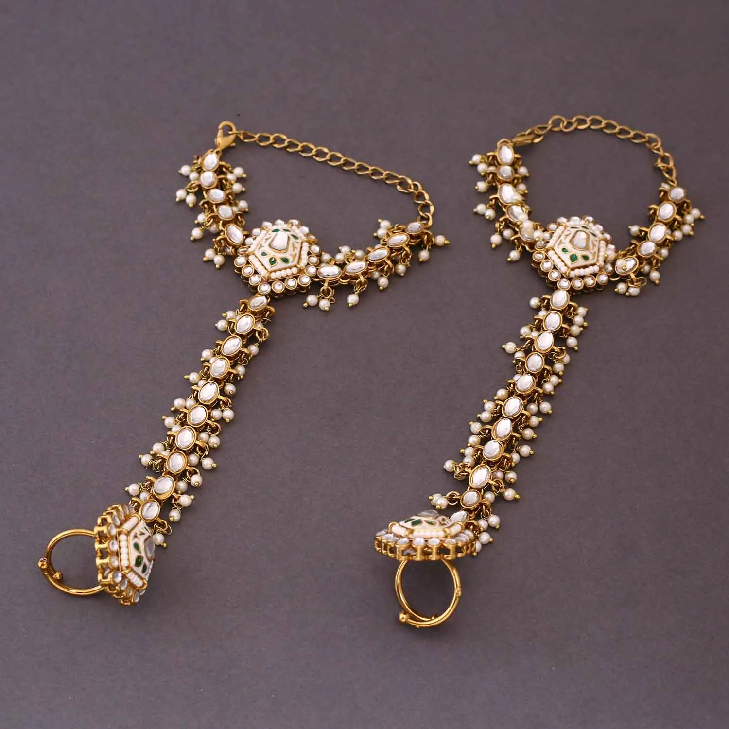Emerald Gaurika Bridal Jewellery Set