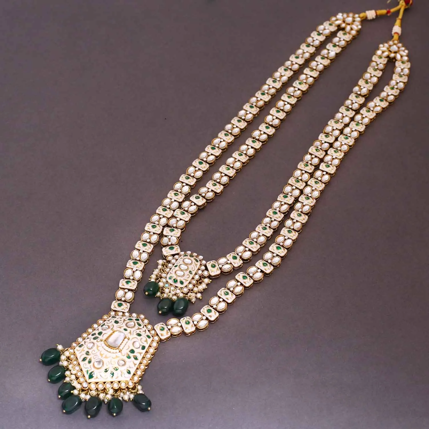 Emerald Gaurika Bridal Jewellery Set
