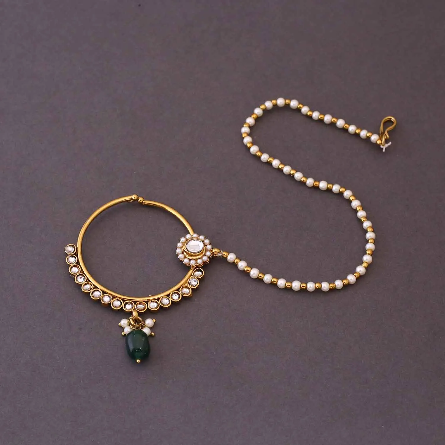 Emerald Gaurika Bridal Jewellery Set