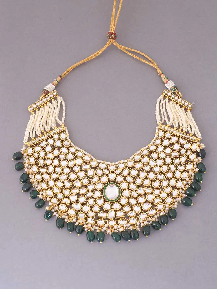 Emerald Hamsika Bridal Jewellery Set