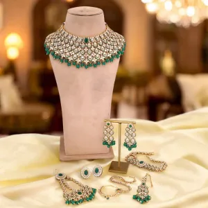 Emerald Ishaya Bridal Jewellery Set