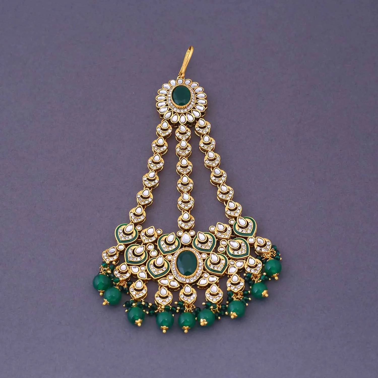 Emerald Ishaya Bridal Jewellery Set