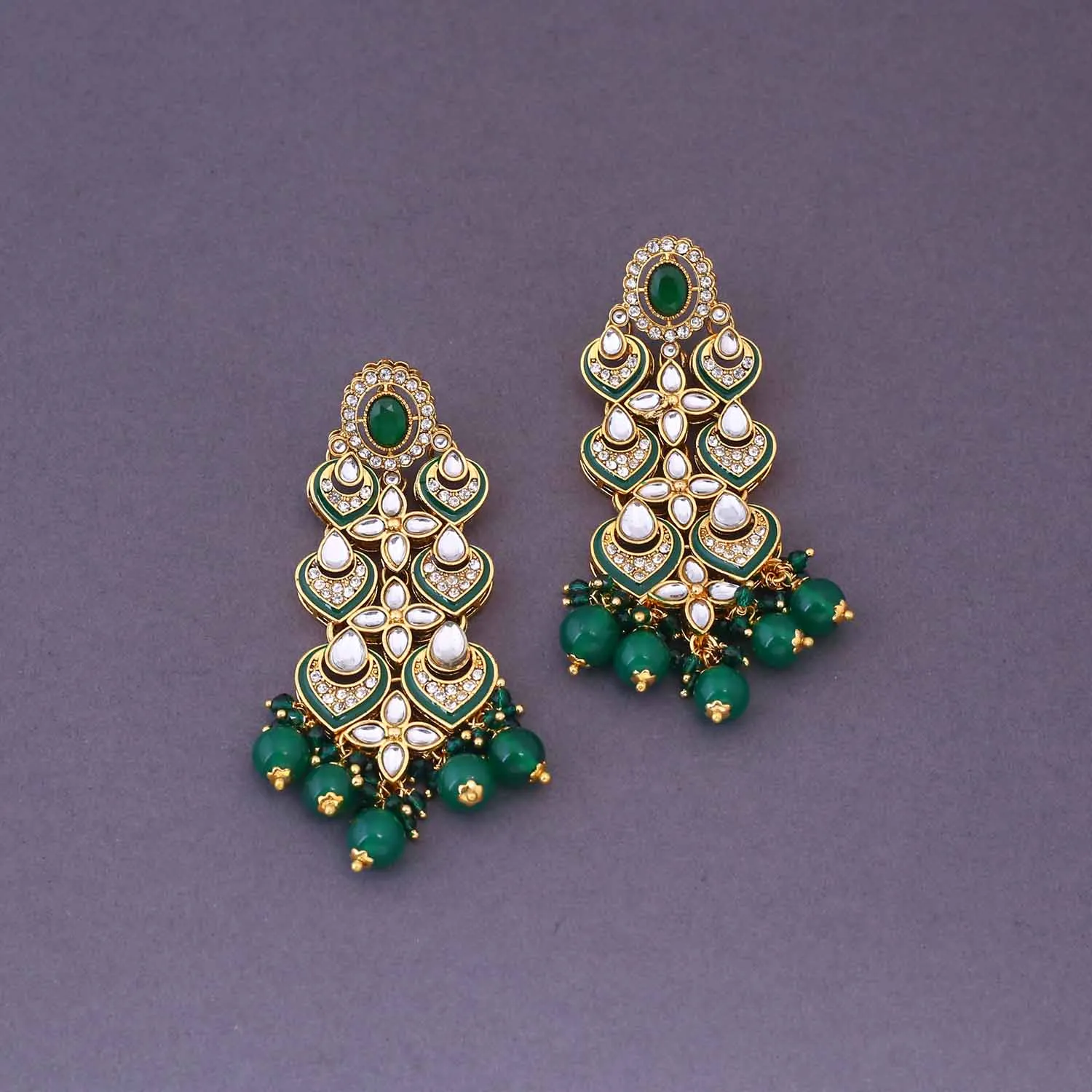 Emerald Ishaya Bridal Jewellery Set