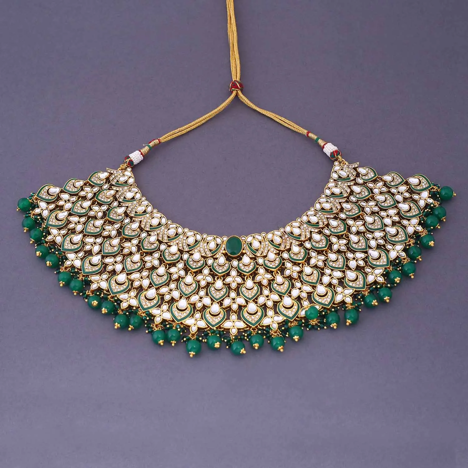 Emerald Ishaya Bridal Jewellery Set