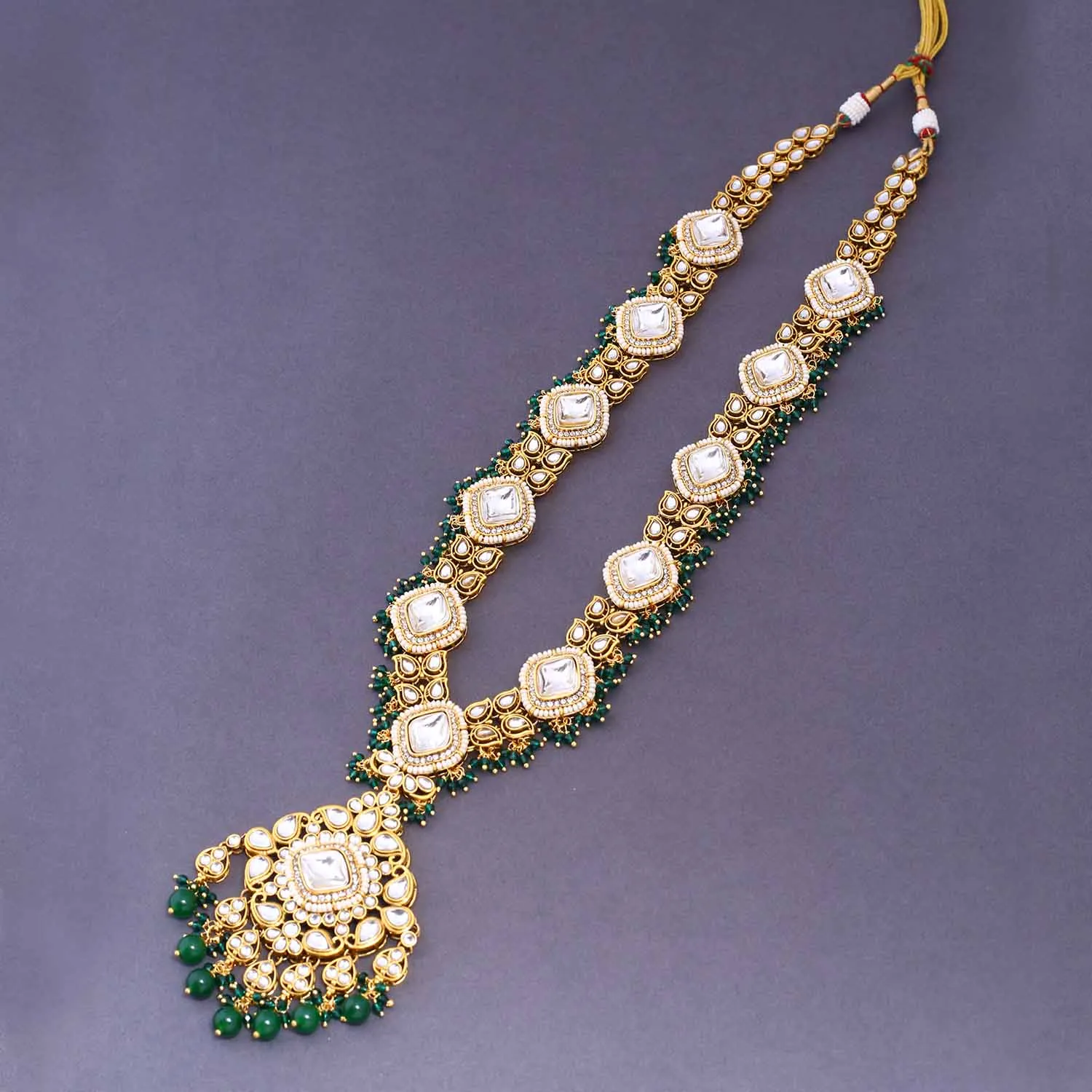 Emerald Nadiya Bridal Jewellery Set