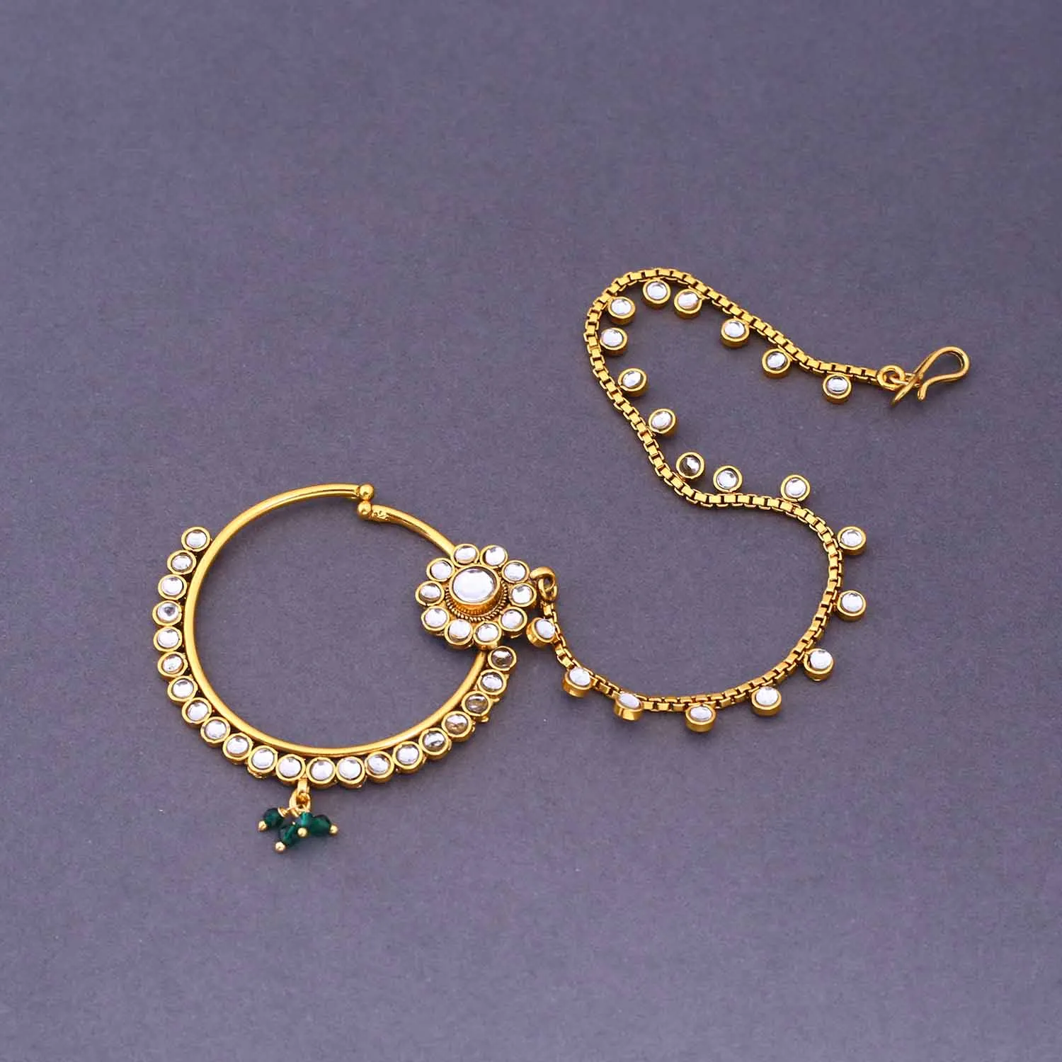 Emerald Nadiya Bridal Jewellery Set