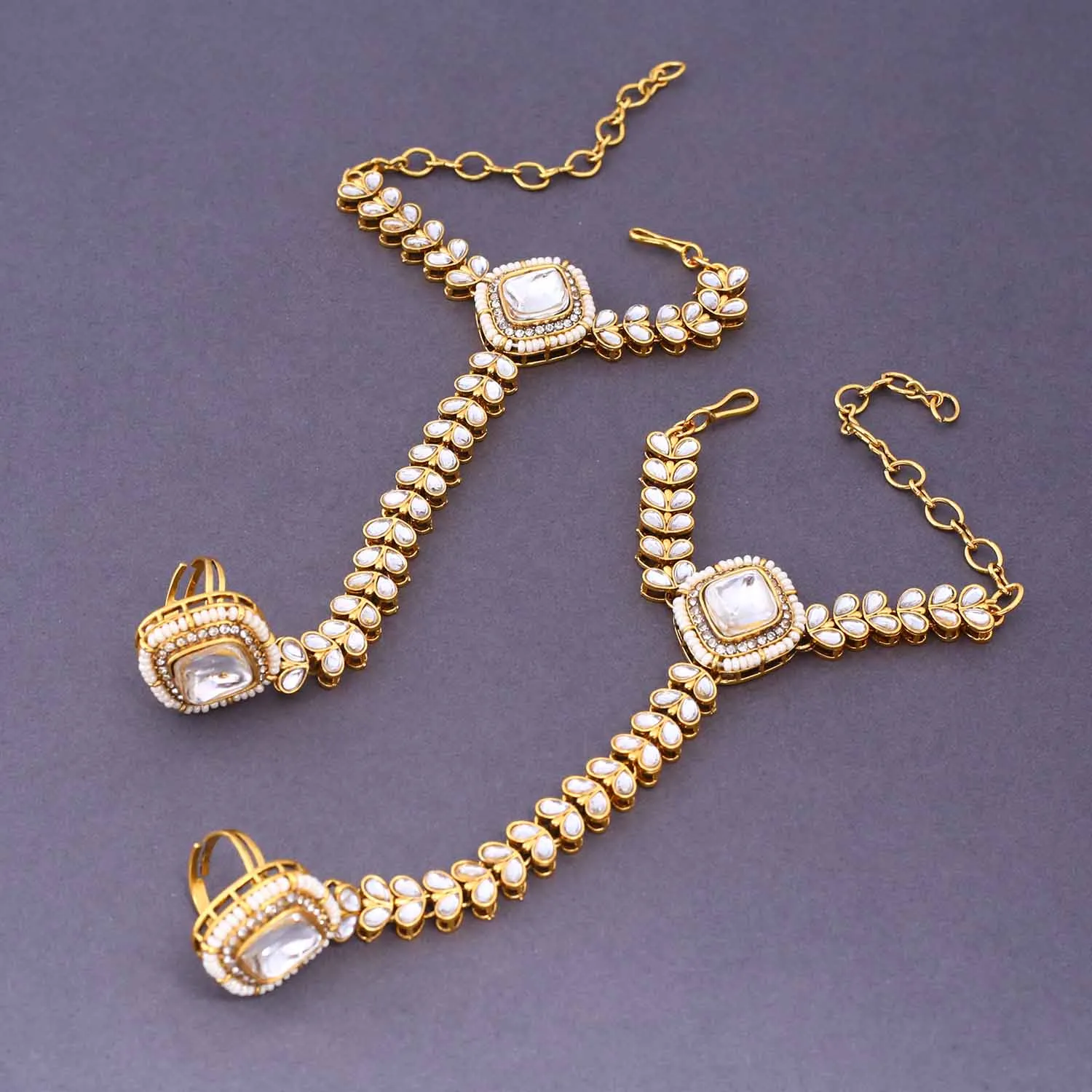 Emerald Nadiya Bridal Jewellery Set