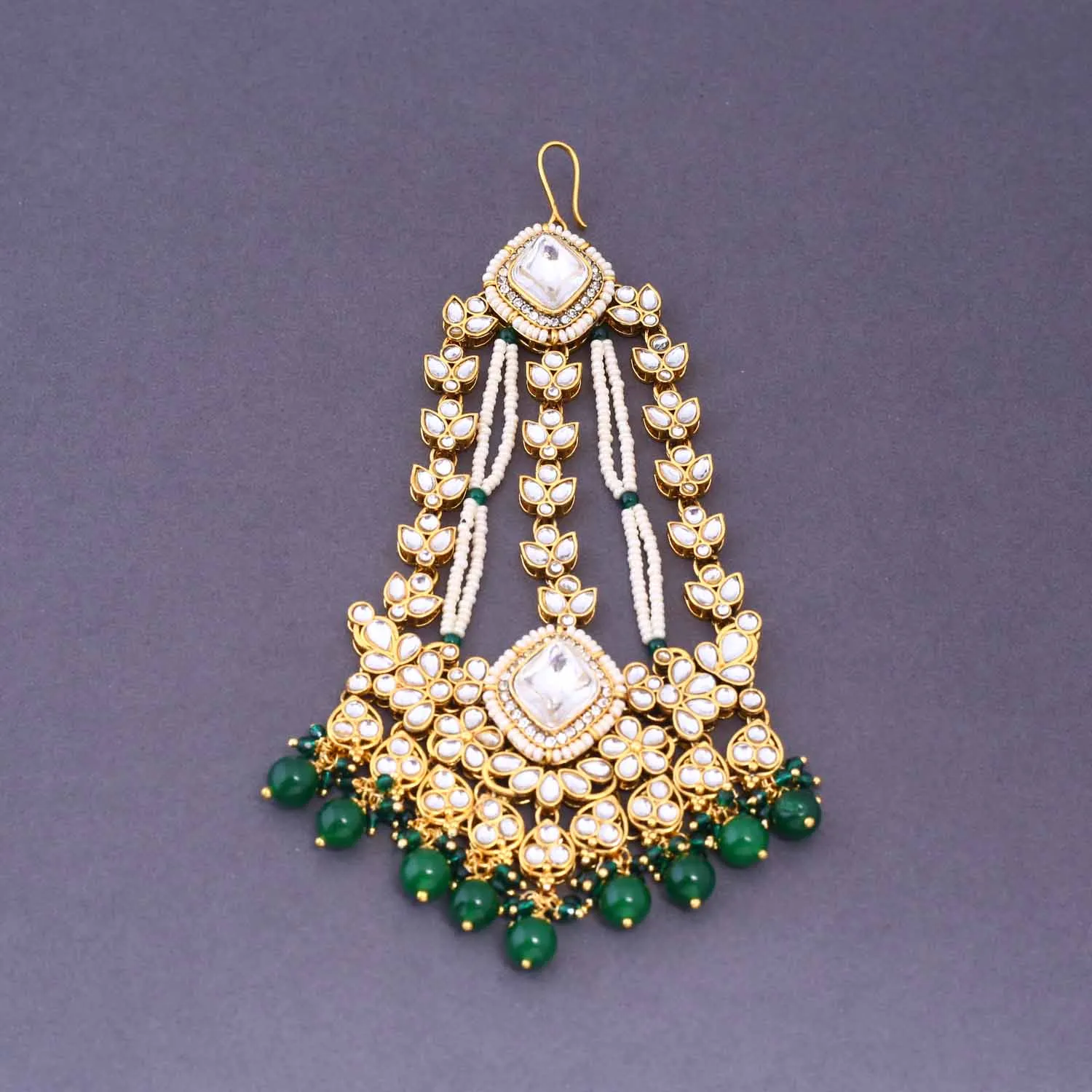 Emerald Nadiya Bridal Jewellery Set