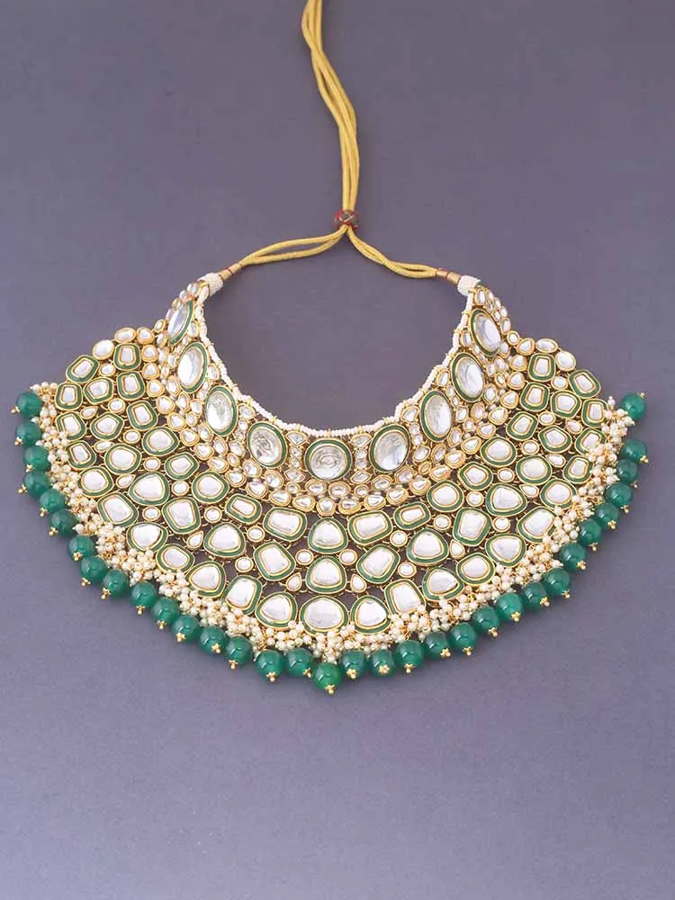Emerald Nandhini Bridal Jewellery Set