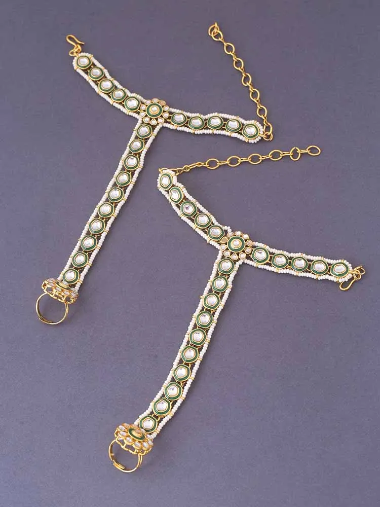 Emerald Nandhini Bridal Jewellery Set