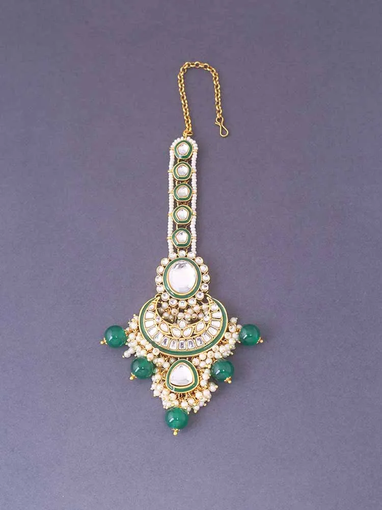 Emerald Nandhini Bridal Jewellery Set