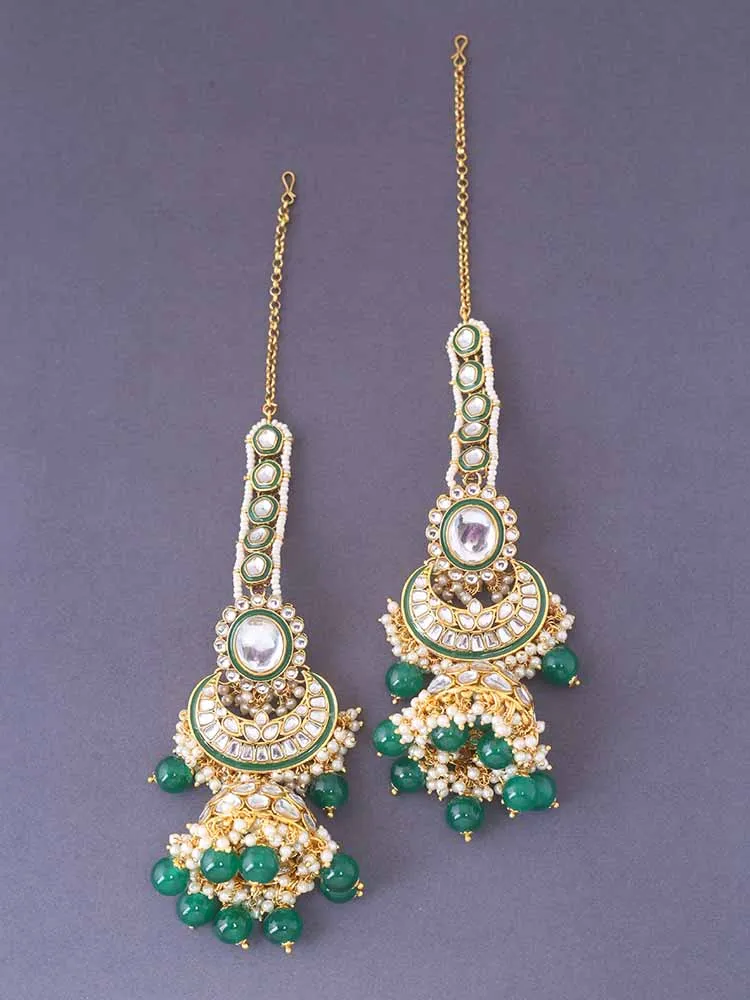 Emerald Nandhini Bridal Jewellery Set