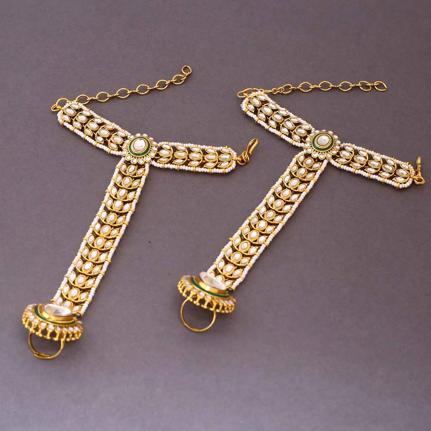 Emerald Narmida Bridal Jewellery Set