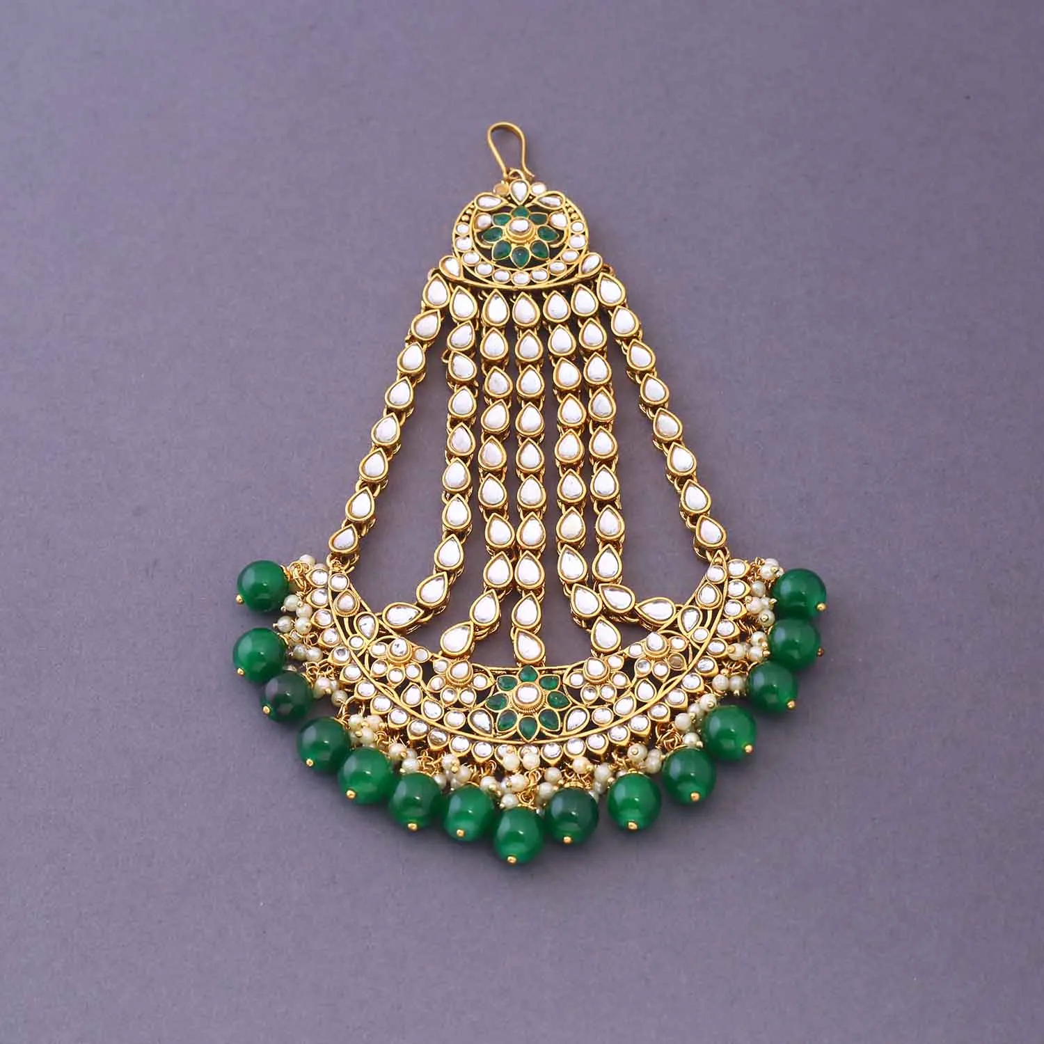 Emerald Raghni Bridal Jewellery Set