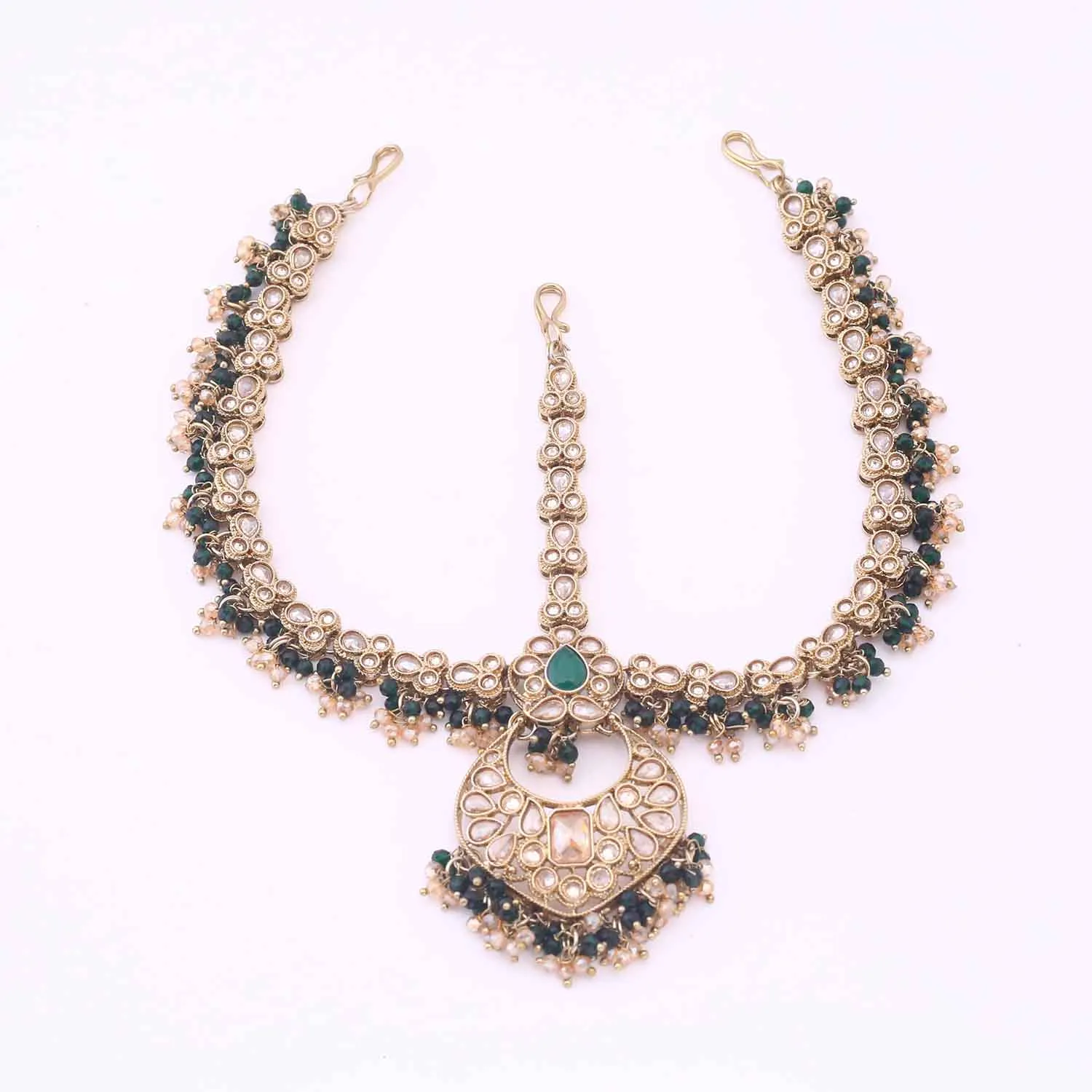 Emerald Rajina Bridal Jewellery Set