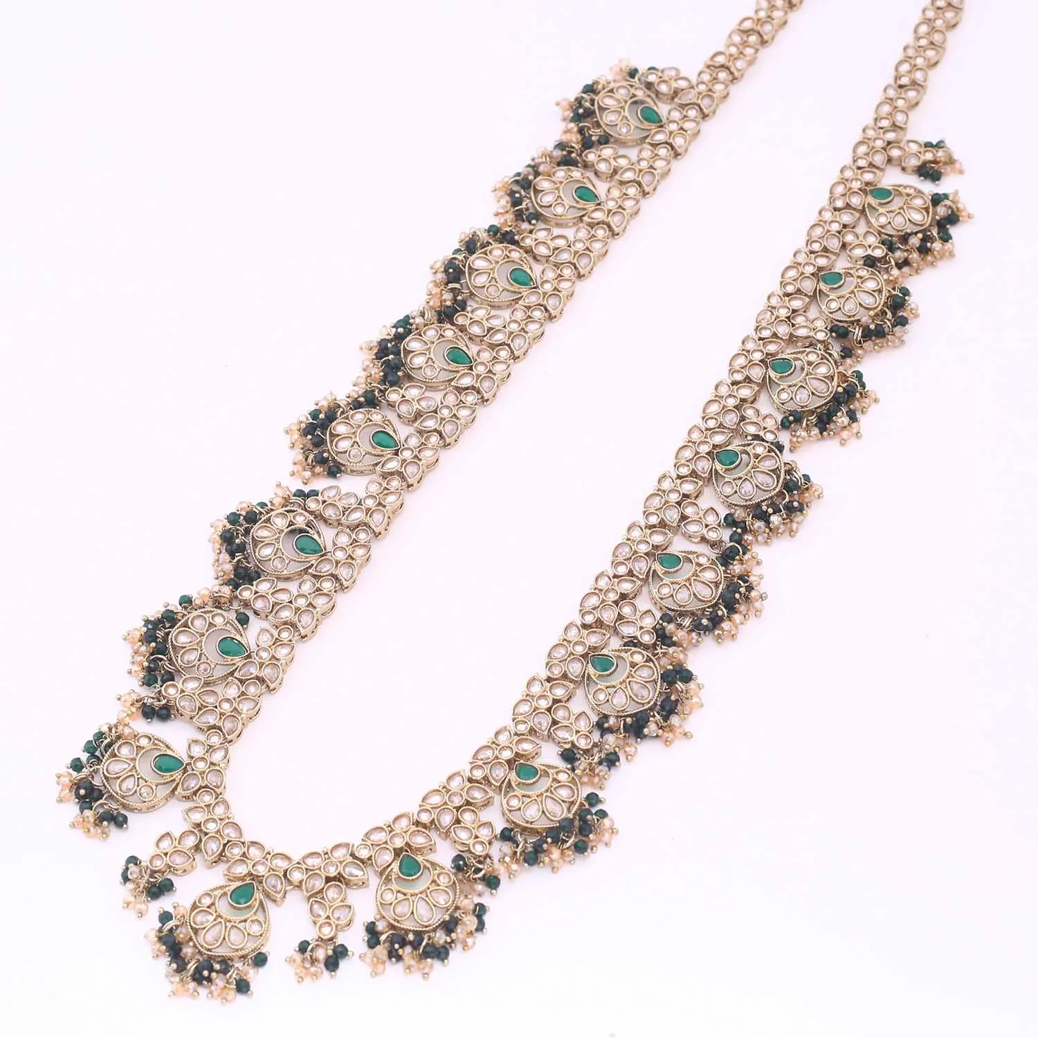 Emerald Rajina Bridal Jewellery Set