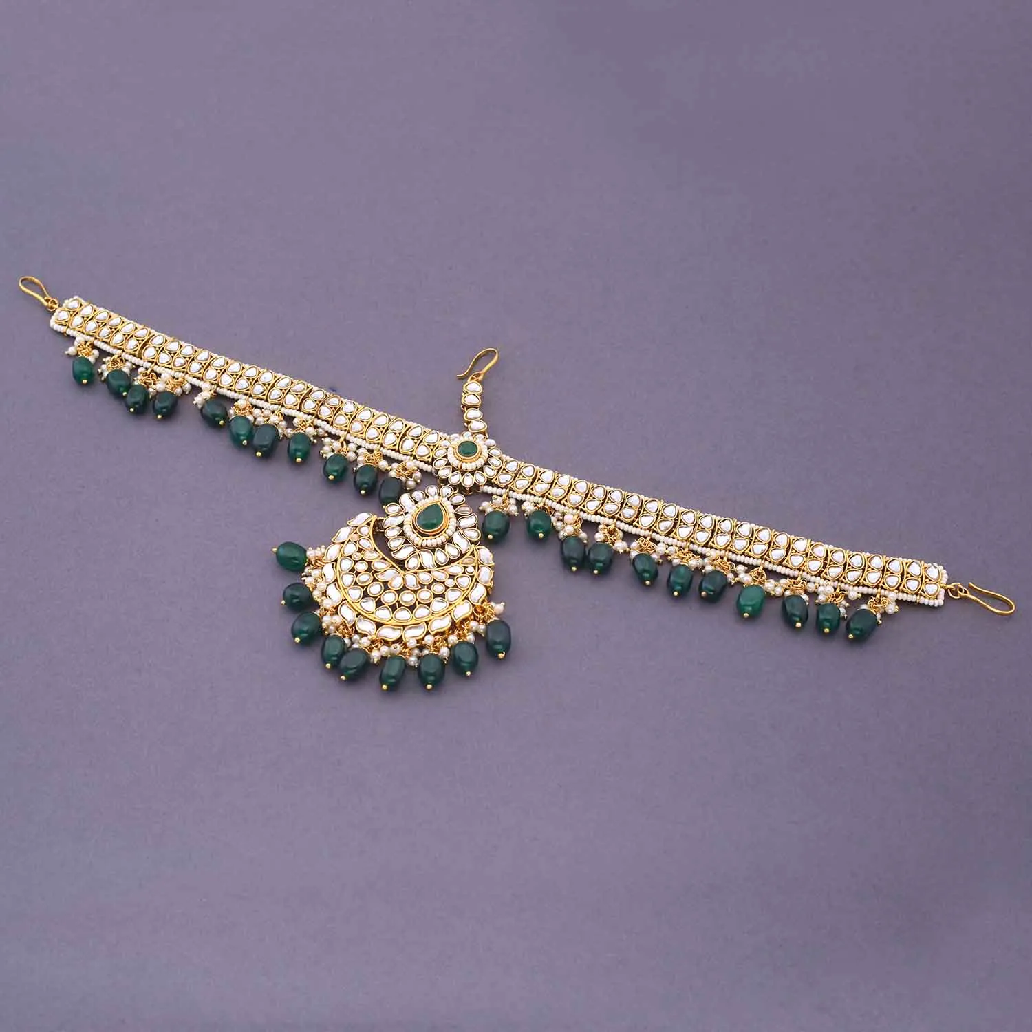 Emerald Rohiya Bridal Jewellery Set