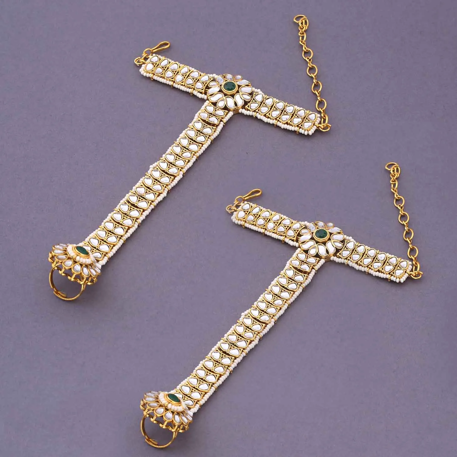 Emerald Rohiya Bridal Jewellery Set