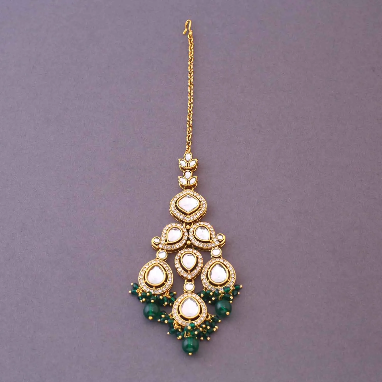 Emerald SamarthI Bridal Jewellery Set